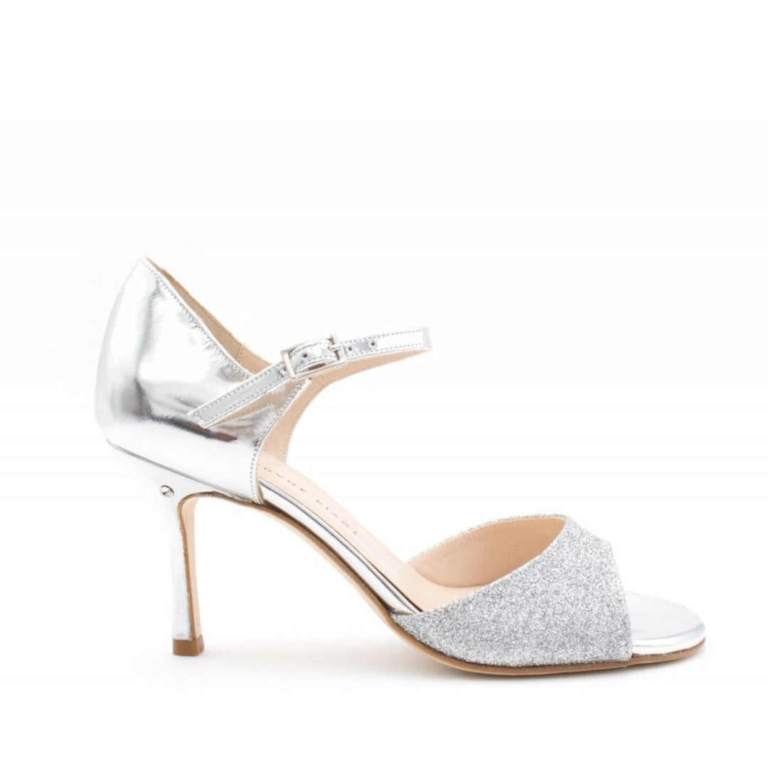 Daisy / Silver Glitter-Madame Pivot- Axis Tango - Best Tango Shoes