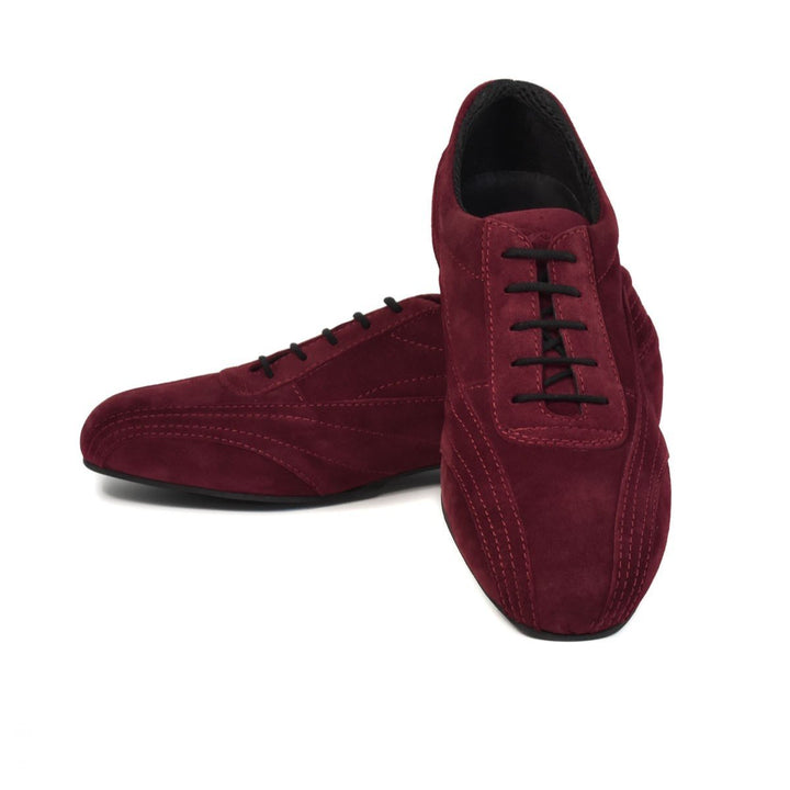 Sneaker / Purple Red-Monsieur Pivot- Axis Tango - Best Tango Shoes