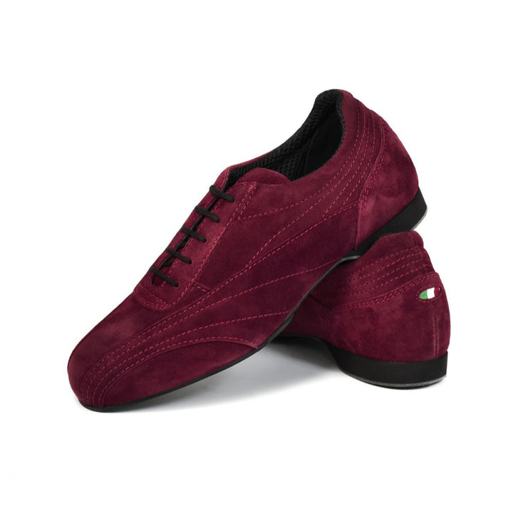 Sneaker / Purple Red-Monsieur Pivot- Axis Tango - Best Tango Shoes