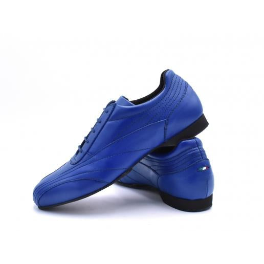 Sneaker - Blue Leather | Axis Tango - Best Tango Shoes
