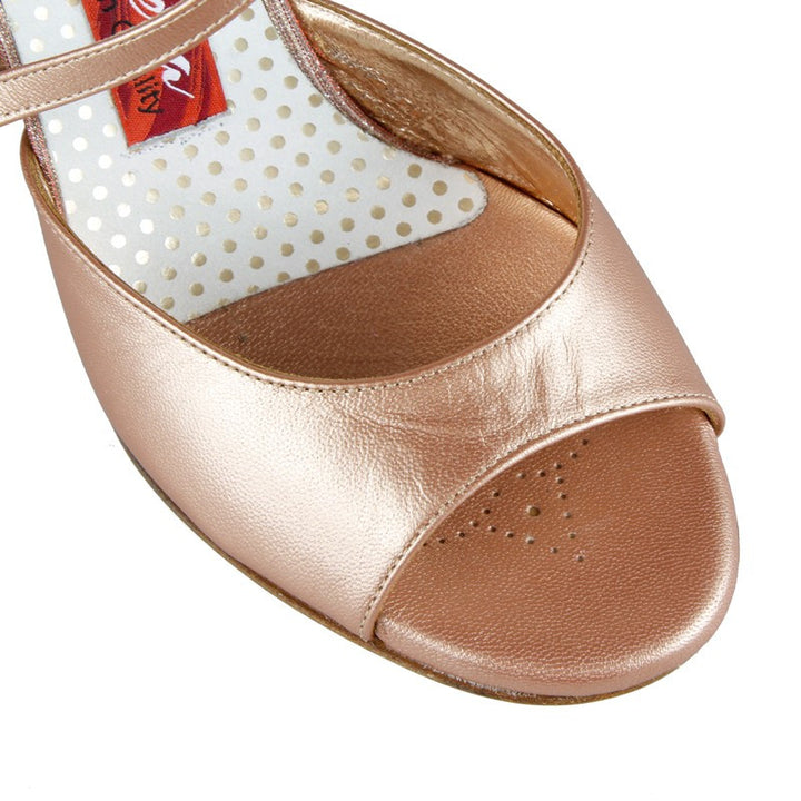 Siena B / Tan Pearl-Tangolera- Axis Tango - Best Tango Shoes