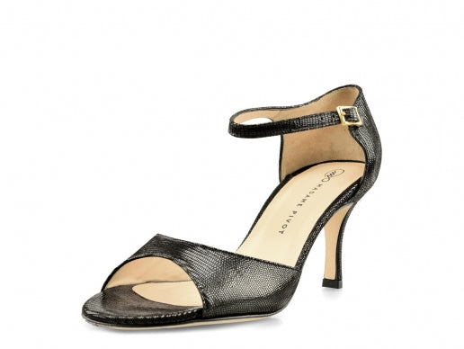 Gemma / Black Tejus-Madame Pivot- Axis Tango - Best Tango Shoes