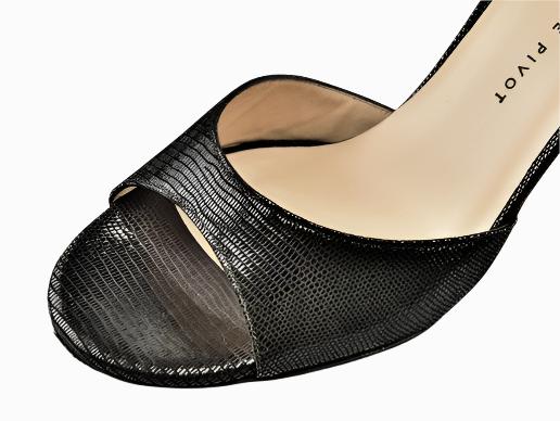 Gemma / Black Tejus-Madame Pivot- Axis Tango - Best Tango Shoes