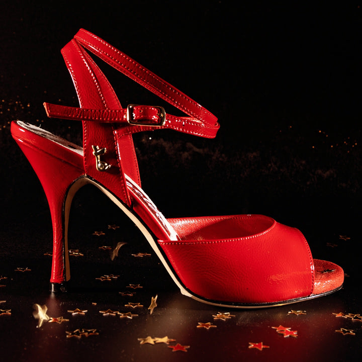 Isernia / Red Soft Patent-Tangolera- Axis Tango - Best Tango Shoes