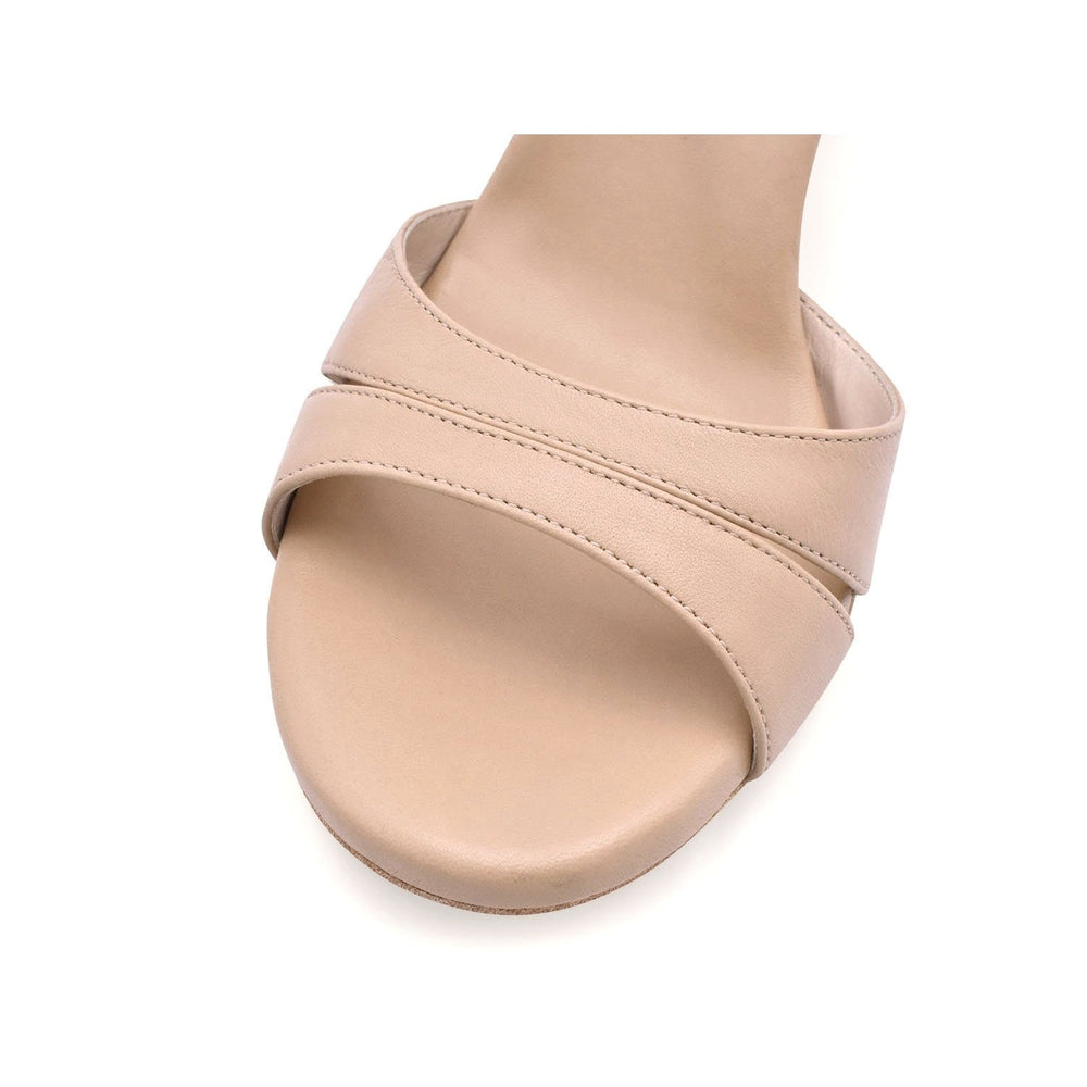Rallies - Nude Leather (7cm) | Axis Tango - Best Tango Shoes