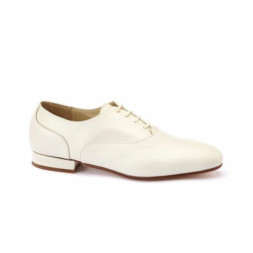 Francesina - Cream Leather | Axis Tango - Best Tango Shoes