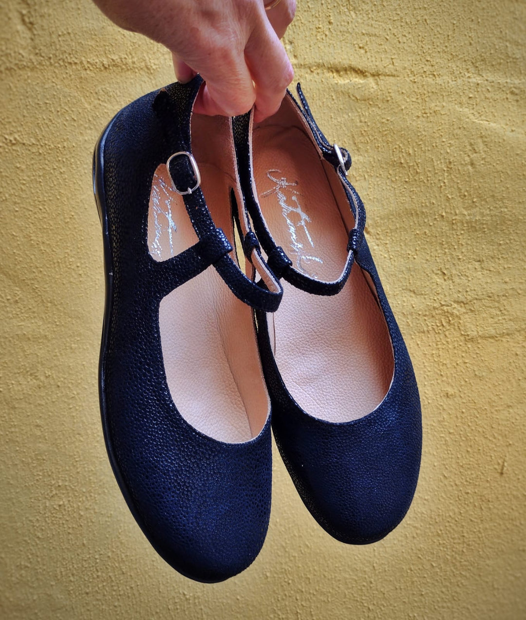 Katrinski / Black Embossed Leather-Katrinski- Axis Tango - Best Tango Shoes