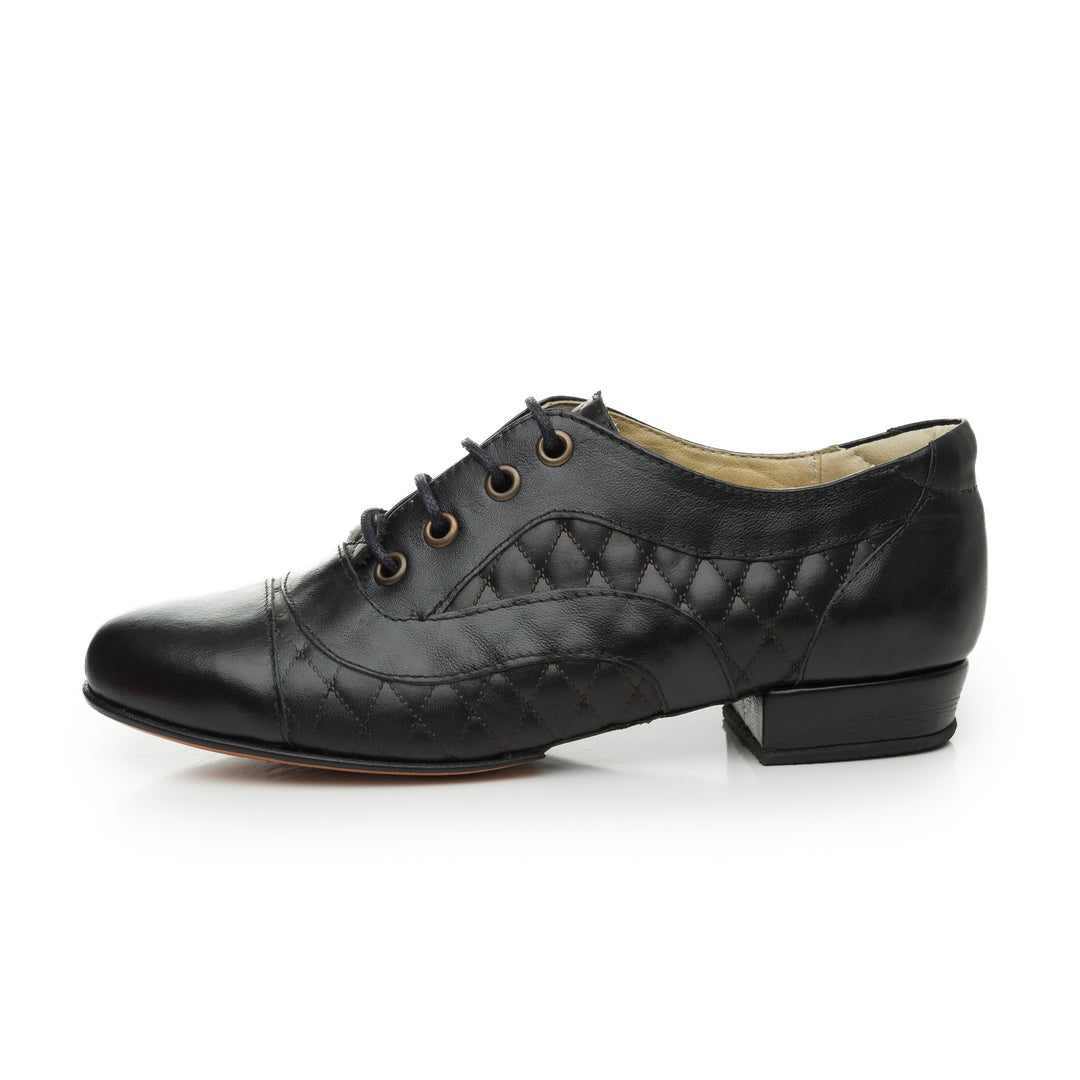 Oxford Classic / Black Matelase-Fulana- Axis Tango - Best Tango Shoes