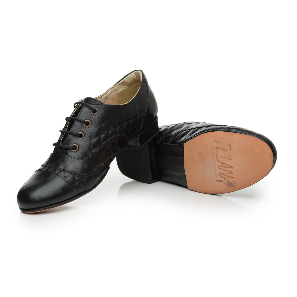 Oxford Classic / Black Matelase-Fulana- Axis Tango - Best Tango Shoes