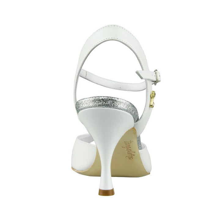 Enna / White-Tangolera- Axis Tango - Best Tango Shoes