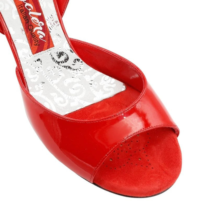 Enna / Red Patent Leather-Tangolera- Axis Tango - Best Tango Shoes