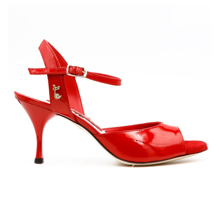 Enna / Red Patent Leather-Tangolera- Axis Tango - Best Tango Shoes