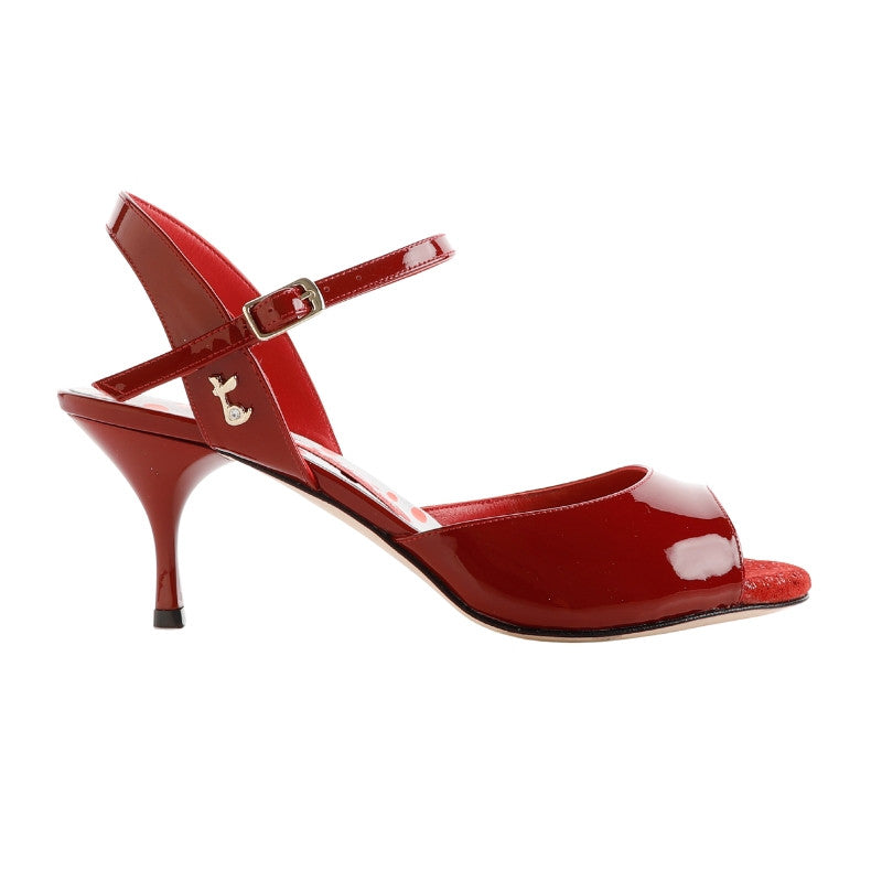 Enna / Soft Red Patent-Tangolera- Axis Tango - Best Tango Shoes
