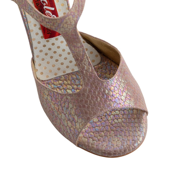 A12 / Natural Iridescent-Tangolera- Axis Tango - Best Tango Shoes
