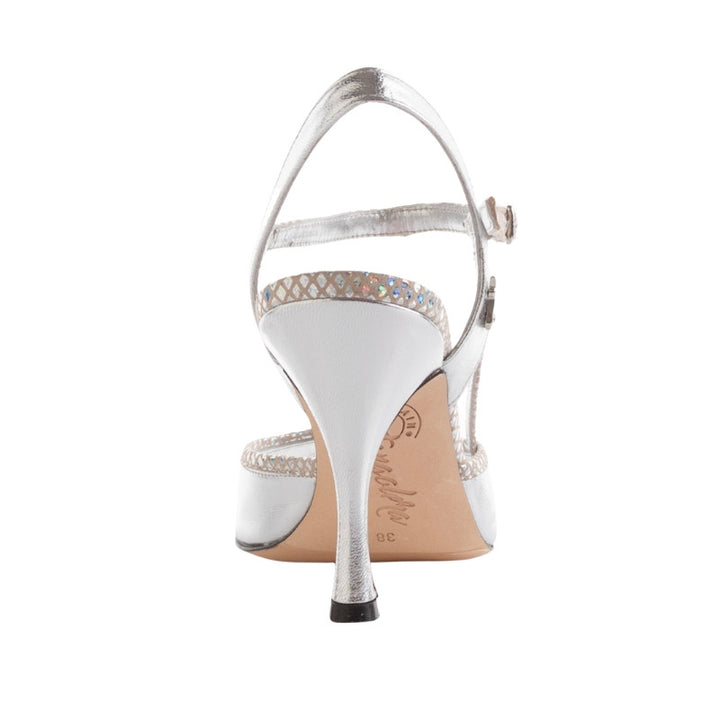 A14 Rieti / Silver-Tangolera- Axis Tango - Best Tango Shoes