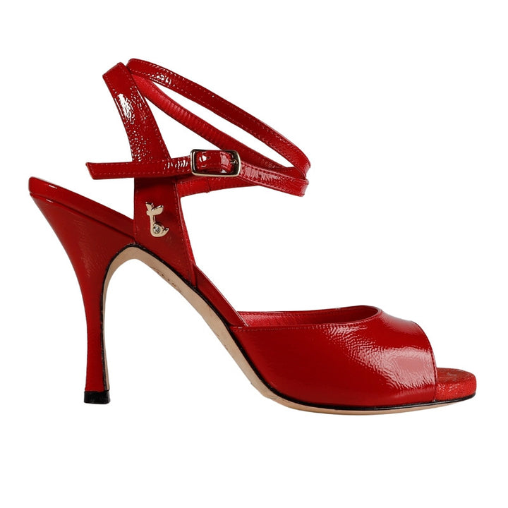 Isernia / Red Soft Patent-Tangolera- Axis Tango - Best Tango Shoes