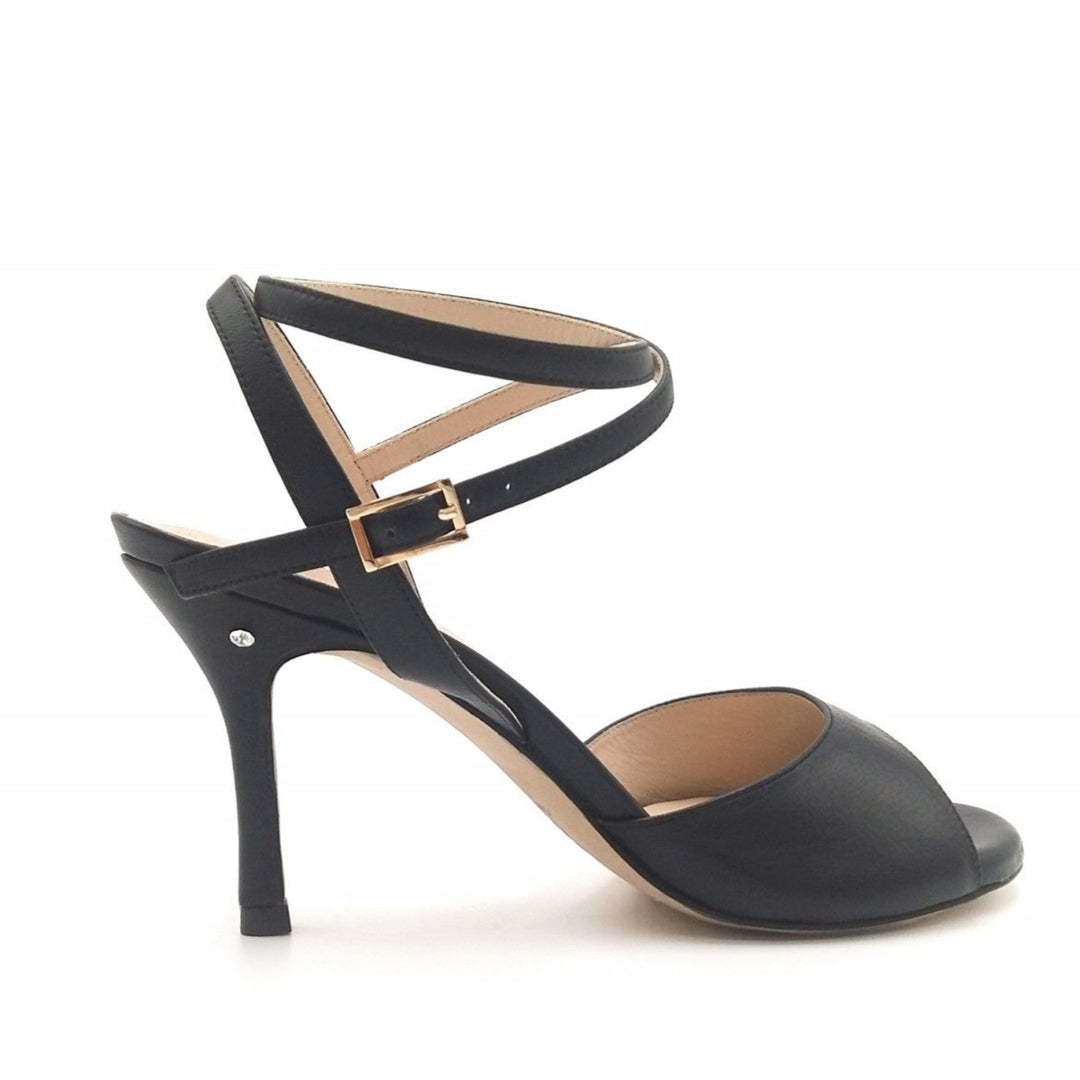 Cherie / Black-Madame Pivot- Axis Tango - Best Tango Shoes