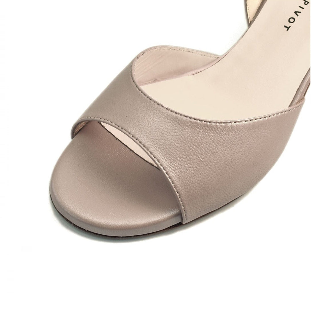 Cherie / Dove Gray-Madame Pivot- Axis Tango - Best Tango Shoes