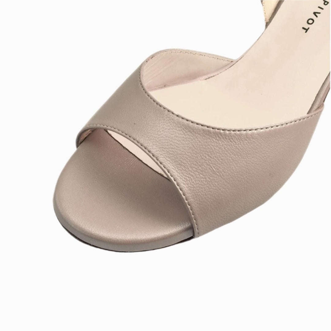 Cherie / Dove Gray-Madame Pivot- Axis Tango - Best Tango Shoes