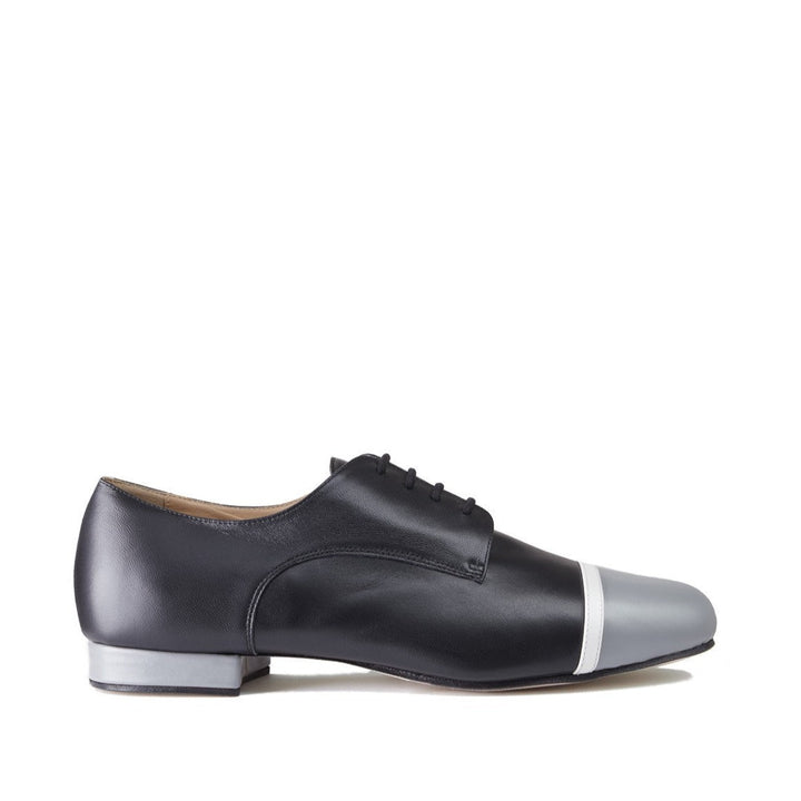 Danny / Black And Grey-Monsieur Pivot- Axis Tango - Best Tango Shoes