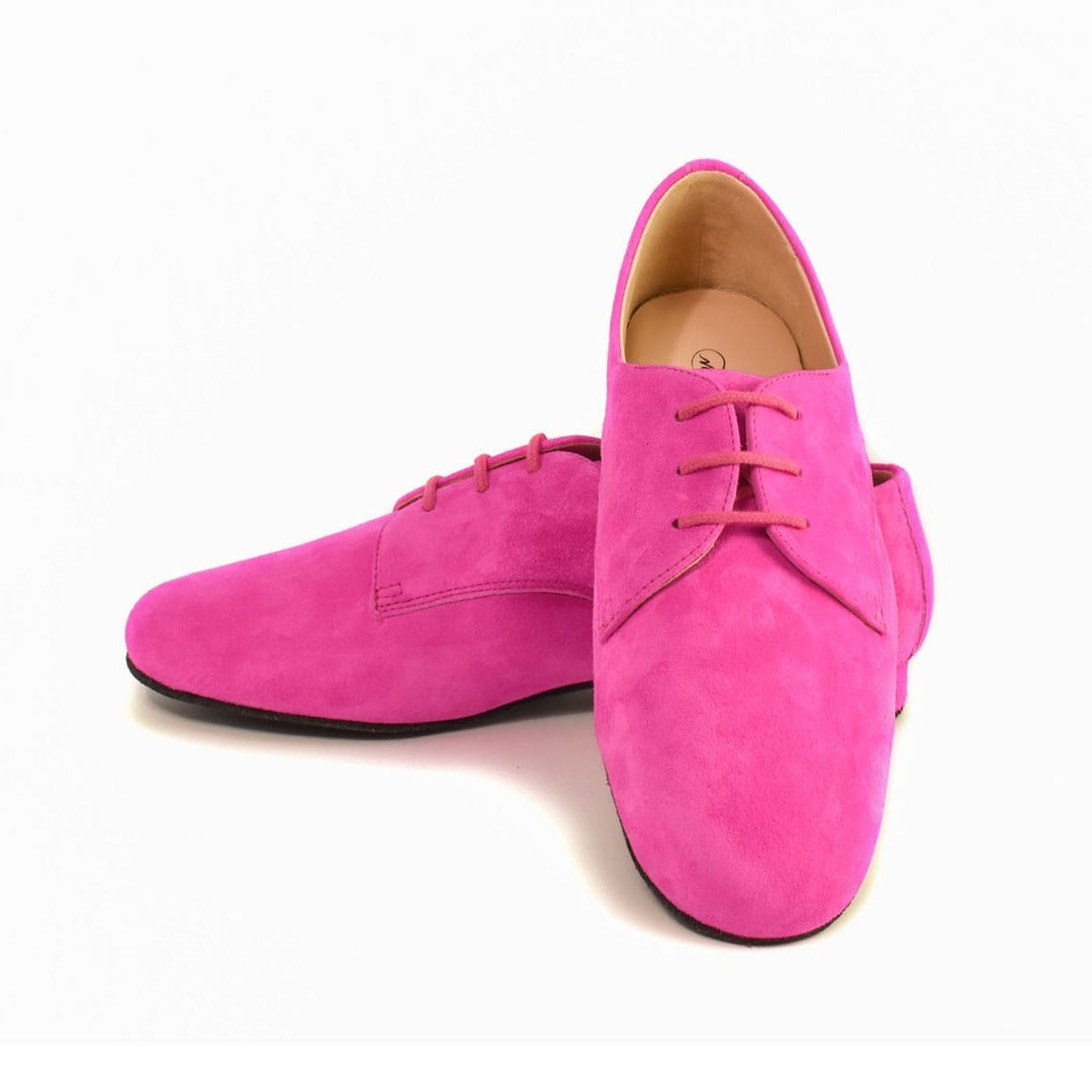 Derbies / Hot Pink-Madame Pivot- Axis Tango - Best Tango Shoes