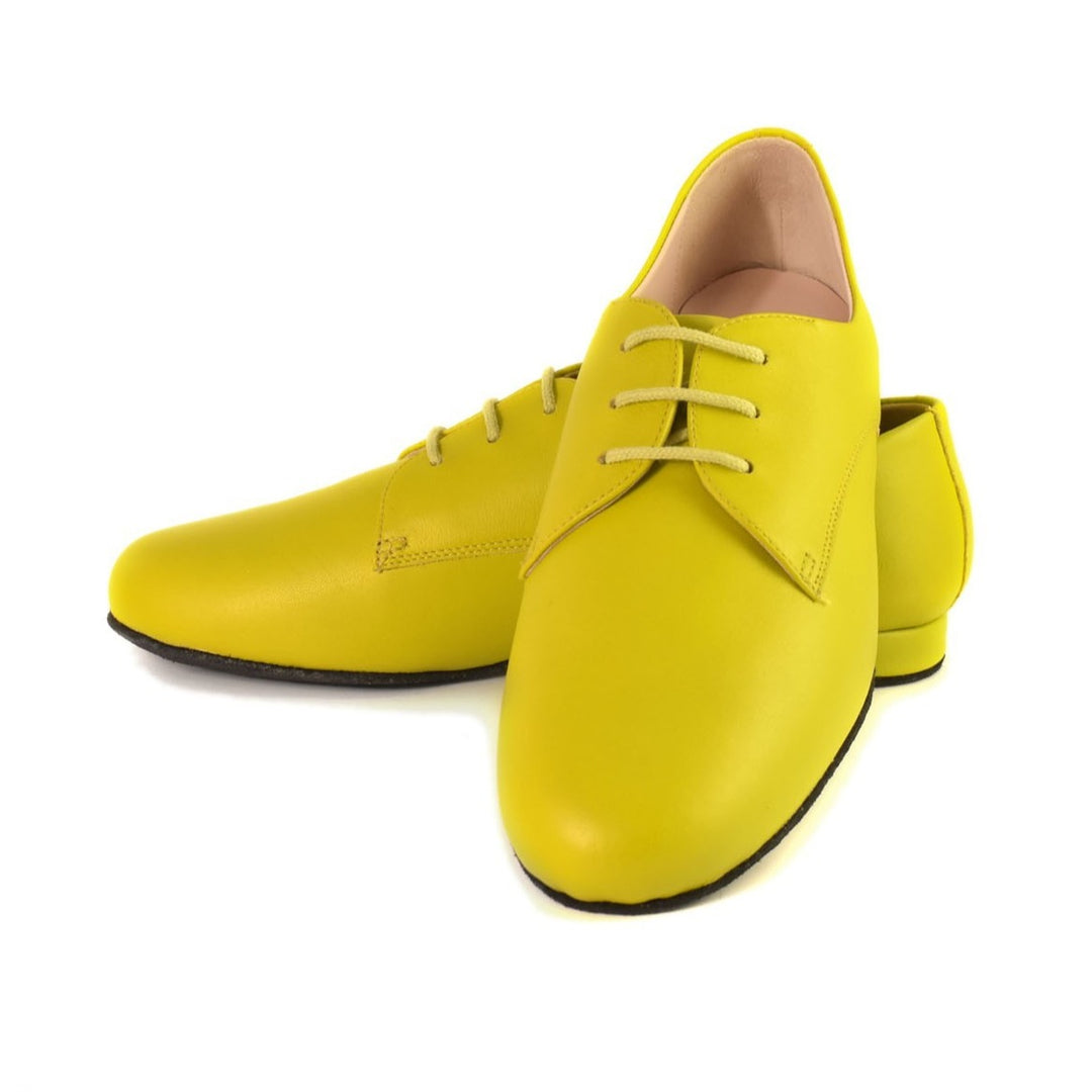 Derbies / Lime-Madame Pivot- Axis Tango - Best Tango Shoes