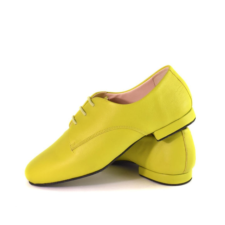 Derbies / Lime-Madame Pivot- Axis Tango - Best Tango Shoes