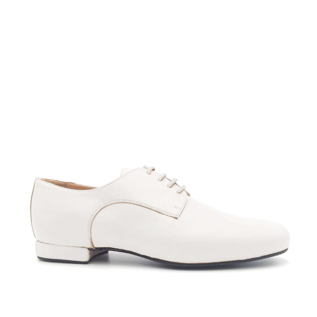 Derby / White-Monsieur Pivot- Axis Tango - Best Tango Shoes