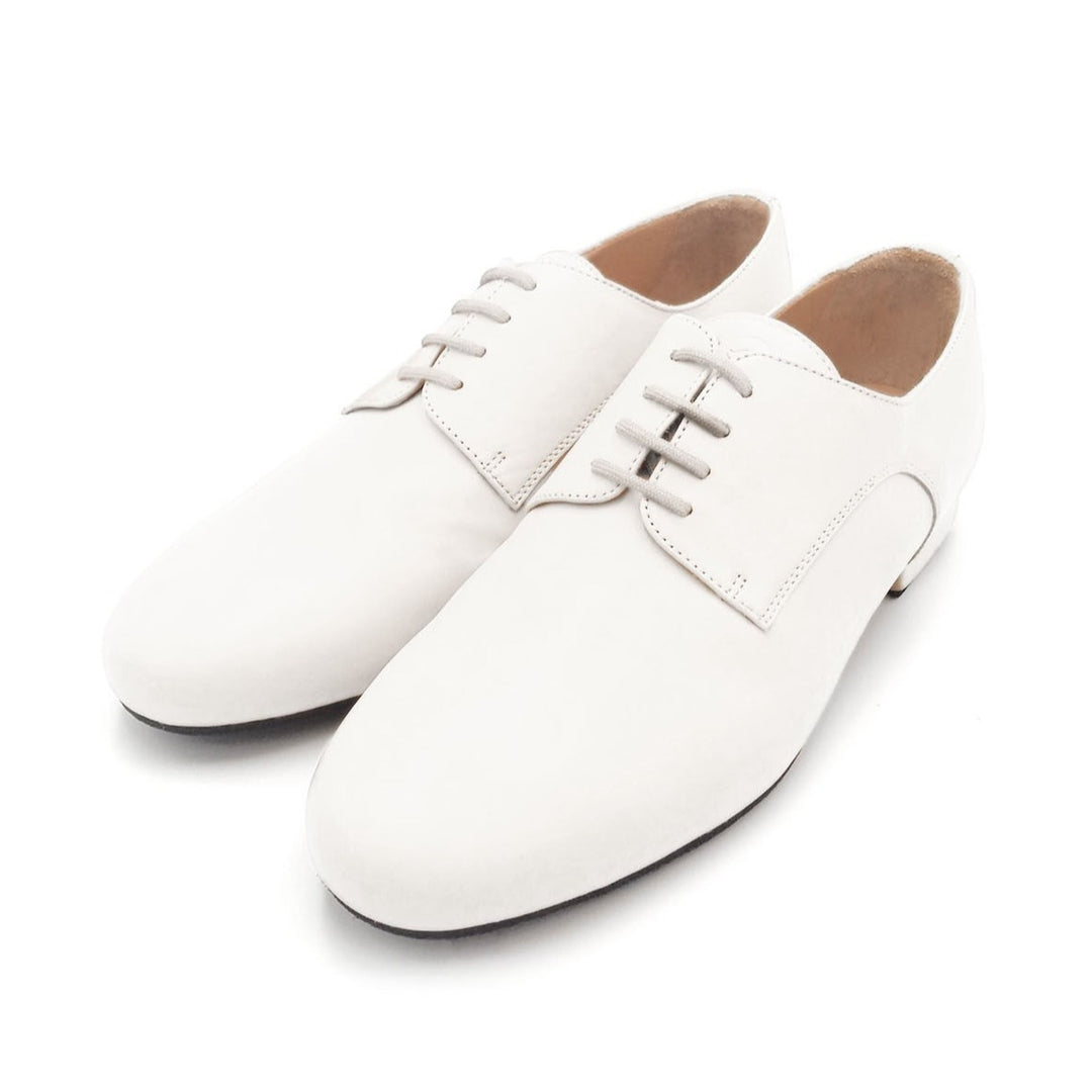 Derby / White-Monsieur Pivot- Axis Tango - Best Tango Shoes