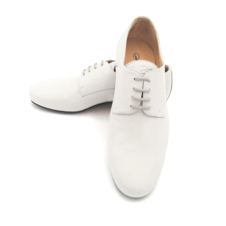 Derby / White-Monsieur Pivot- Axis Tango - Best Tango Shoes