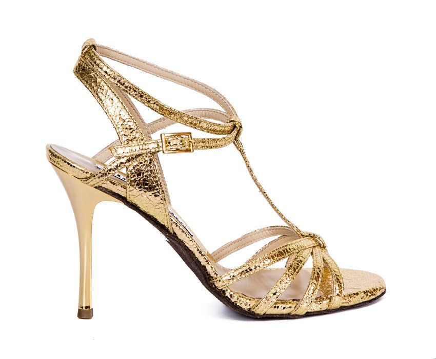 Estrella - Gold-Alagalomi- Axis Tango - Best Tango Shoes