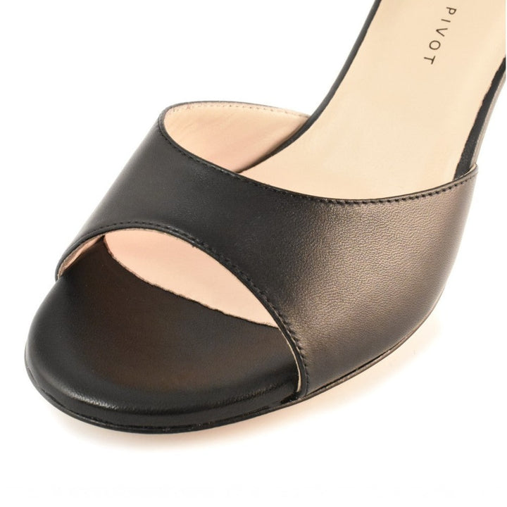 Joelle / Black-Madame Pivot- Axis Tango - Best Tango Shoes