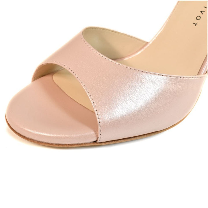 Joelle / Nude-Madame Pivot- Axis Tango - Best Tango Shoes