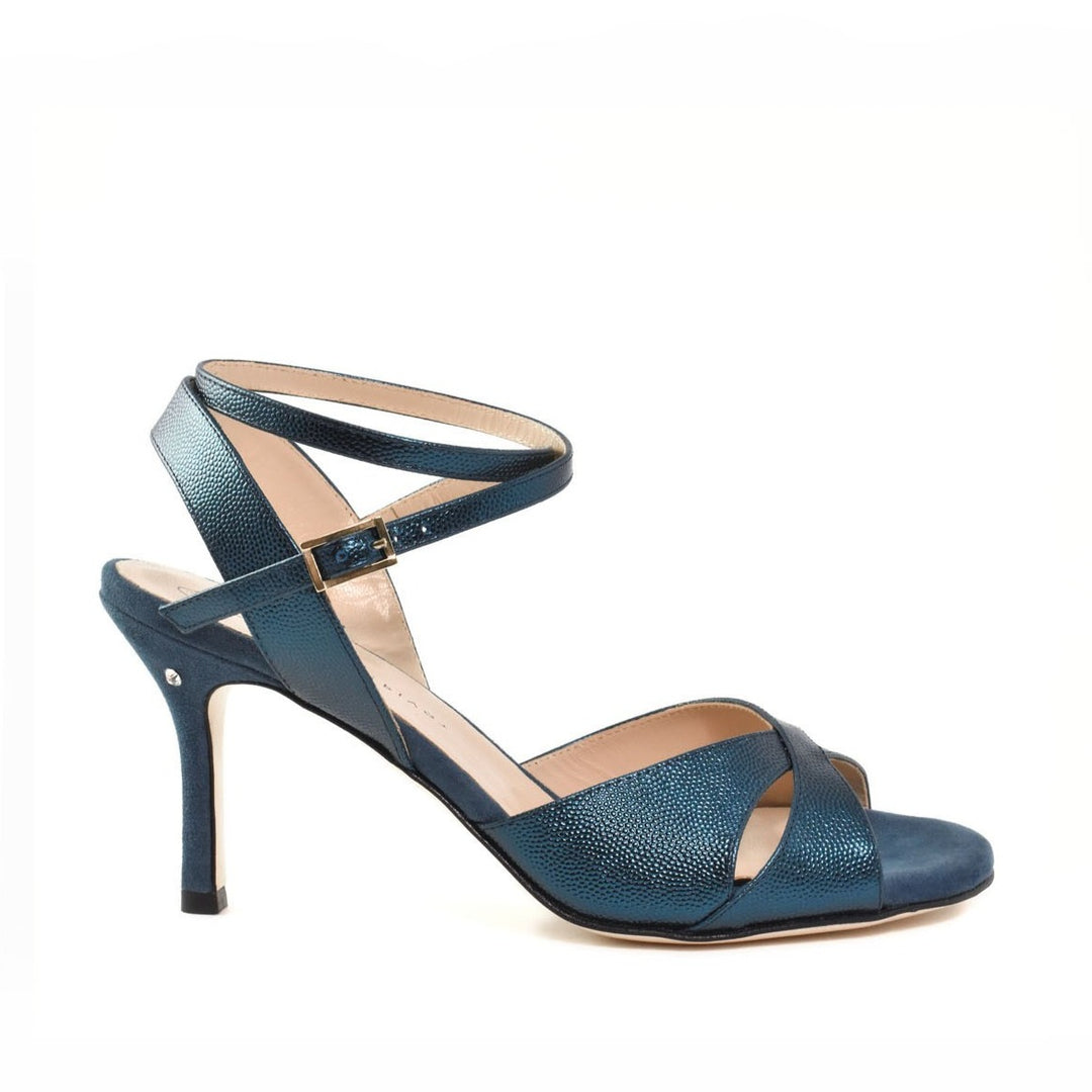 Melissa / Teal-Madame Pivot- Axis Tango - Best Tango Shoes