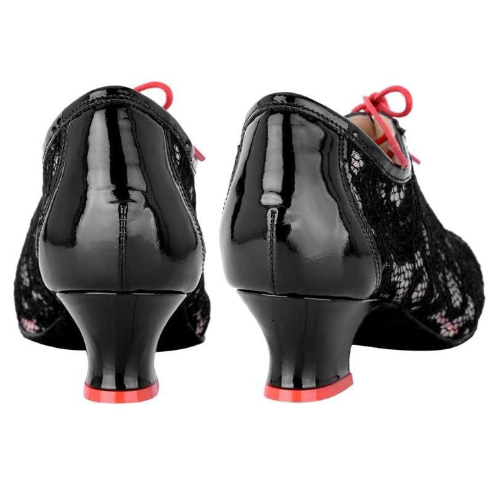 Rimini 2 / Black Lace-Tangolera- Axis Tango - Best Tango Shoes