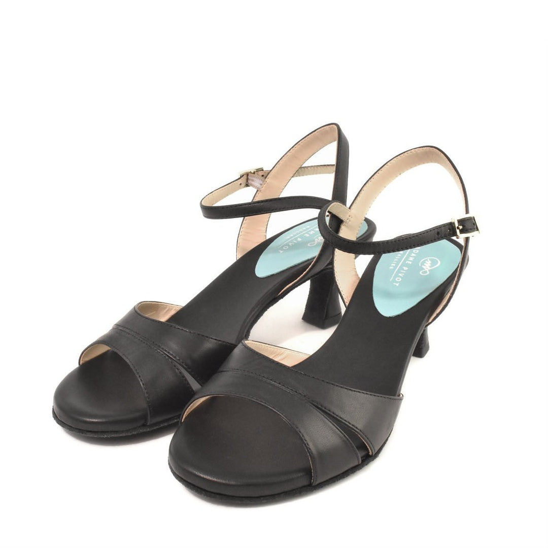 Rallies / Black-Madame Pivot- Axis Tango - Best Tango Shoes