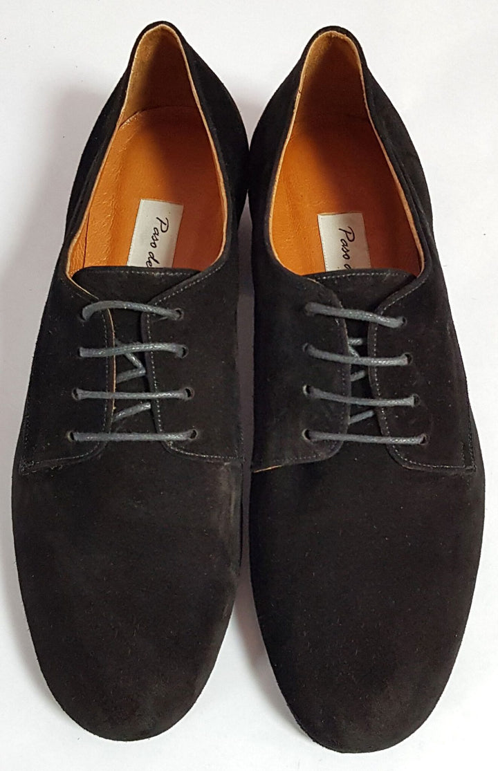 Donato - Black Suede-Paso de Fuego- Axis Tango - Best Tango Shoes