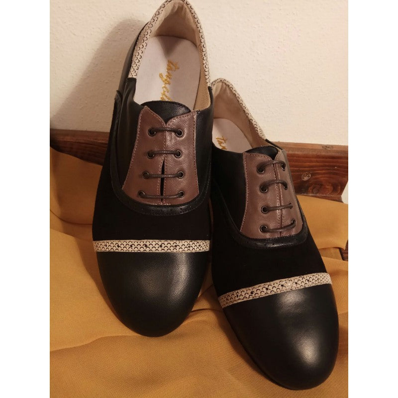 105 - Nero Tortora | Axis Tango - Best Tango Shoes