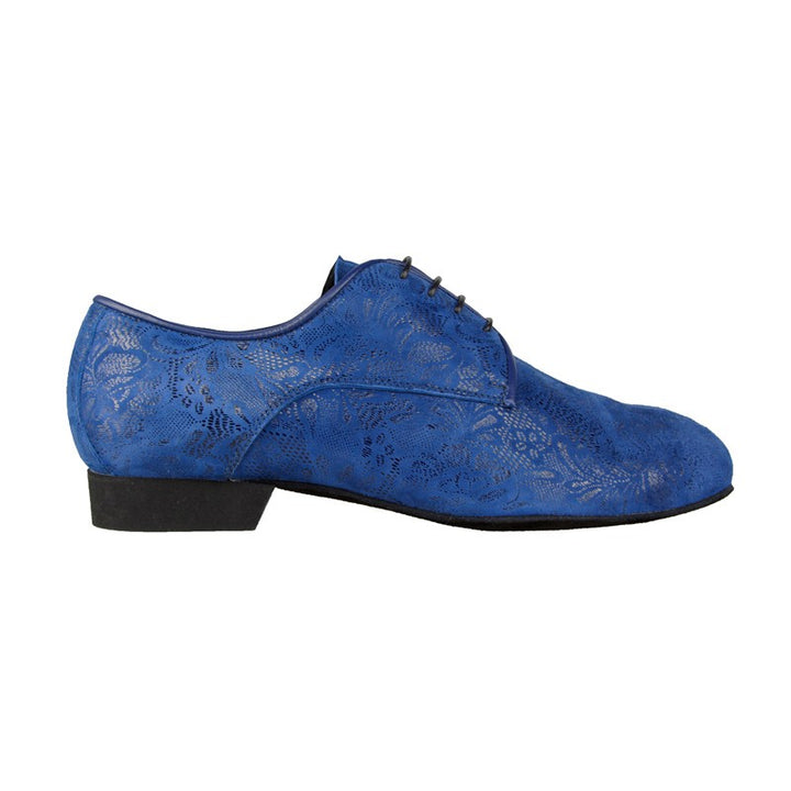 110 - Blu Stampato | Axis Tango - Best Tango Shoes