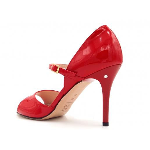 Gloria - Red Patent Leather (8.5cm) | Axis Tango - Best Tango Shoes