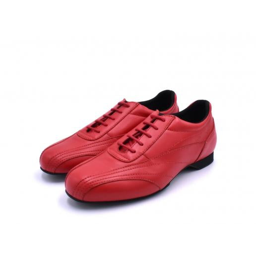 Sneaker - Red Leather | Axis Tango - Best Tango Shoes
