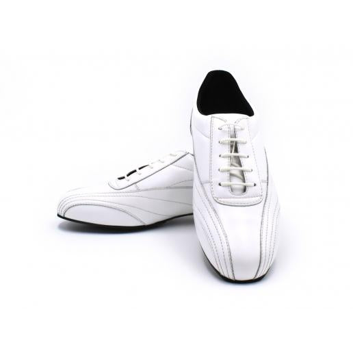 Sneaker - White Leather | Axis Tango - Best Tango Shoes