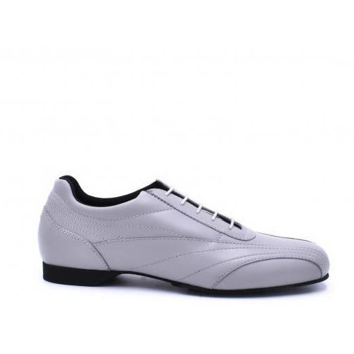 Sneaker - Grey Leather | Axis Tango - Best Tango Shoes