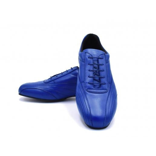 Sneaker - Blue Leather | Axis Tango - Best Tango Shoes