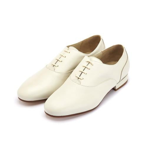 Francesina - Cream Leather | Axis Tango - Best Tango Shoes