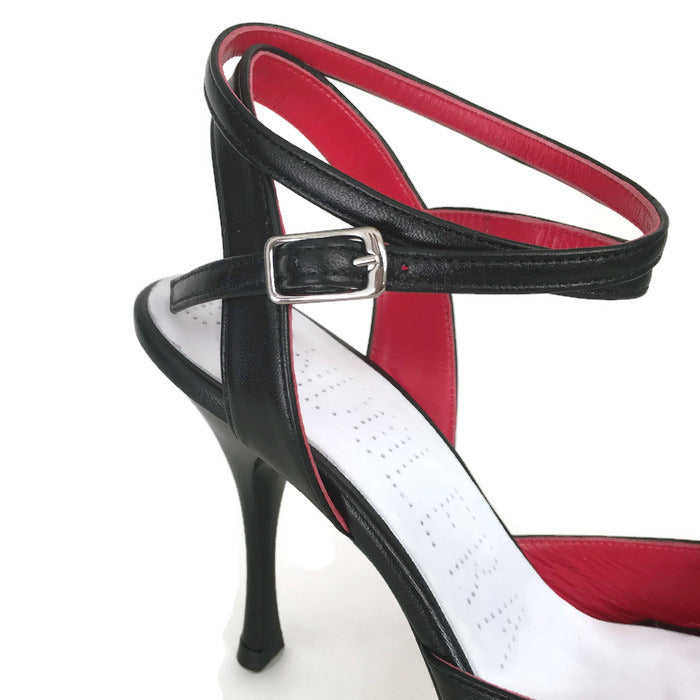 Enna CL - Black Napa Leather (9cm) | Axis Tango - Best Tango Shoes
