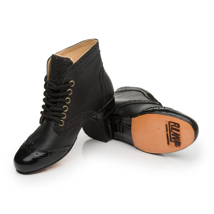 Black Booties-Fulana- Axis Tango - Best Tango Shoes