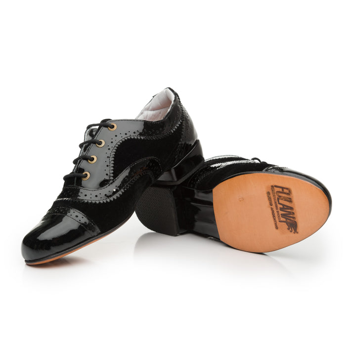 Black Velvet-Fulana- Axis Tango - Best Tango Shoes