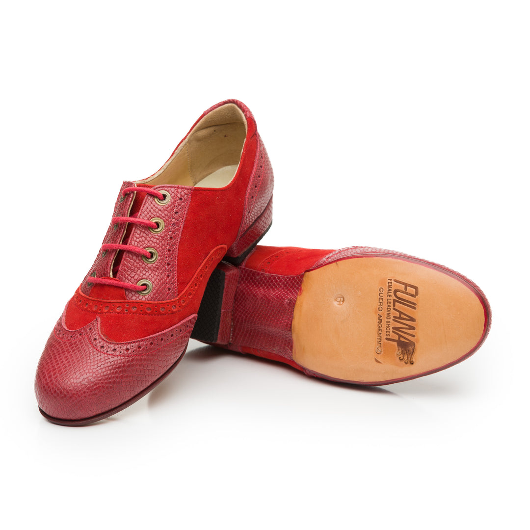 Rouge-Fulana- Axis Tango - Best Tango Shoes