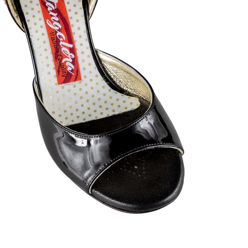 Enna CL - Black Patent Leather (7cm) | Axis Tango - Best Tango Shoes